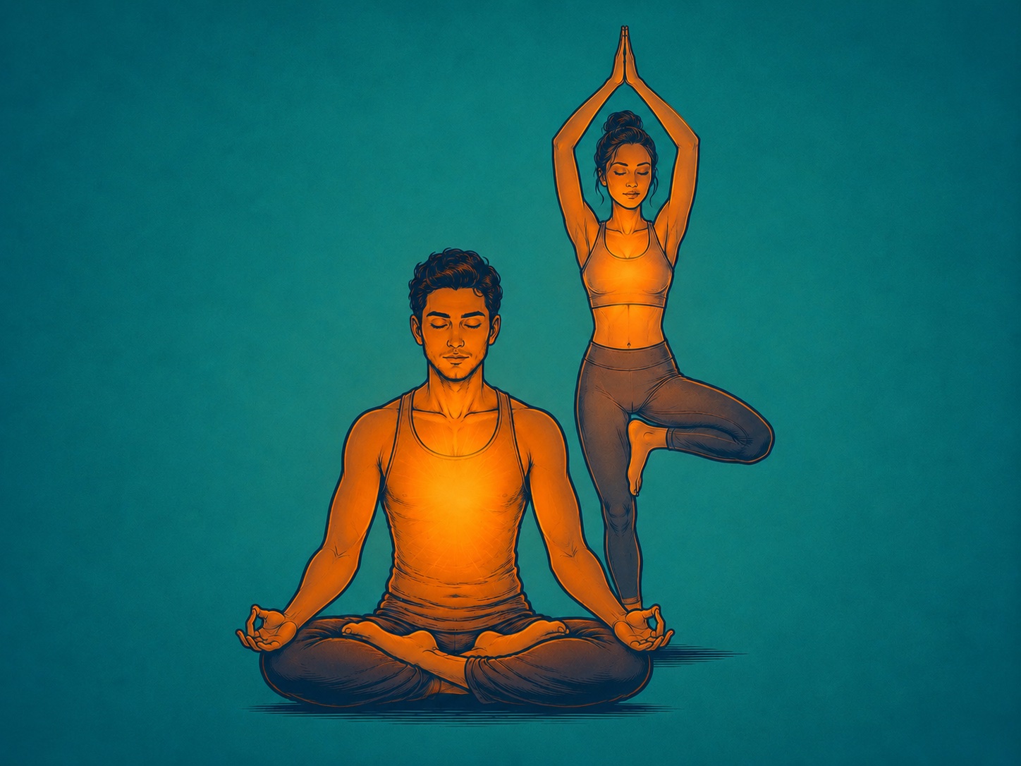 Meditation und Yoga